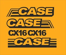 kit ADESIVI STICKERS CASE CX16