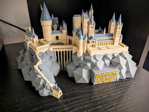 Riproduzione castello hogwarts - riproduzione,