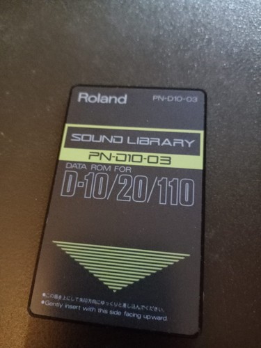 Roland card d10 sound - roland,