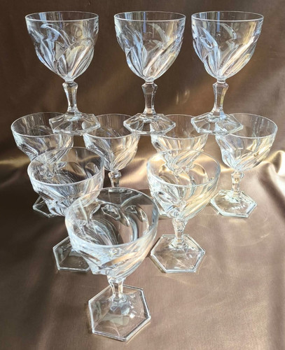 Verres vin blanc - 10, sur