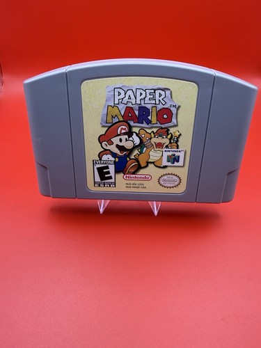 Paper mario nintendo n64 - mario, 64