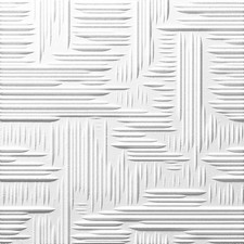 Pannello Polistirolo Decorativo per Soffitto E Parete Effetto 3D Isolante Termic