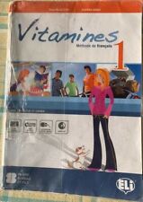 VITAMINES 1 METHODE DE FRANCAIS CON 2 CD E 1 DVD A. M. CRIMI D. HATUEL LIBRO DIG