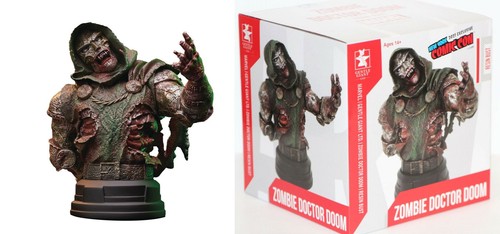 Statua busto zombie doctor - statua,