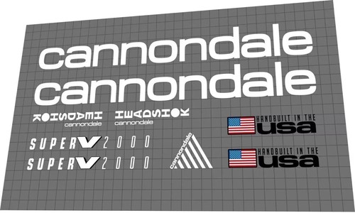 Set decalcomanie cannondale - set,