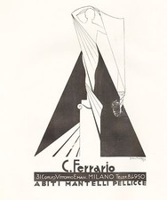 PUBBLICITA' 1926 ABITI