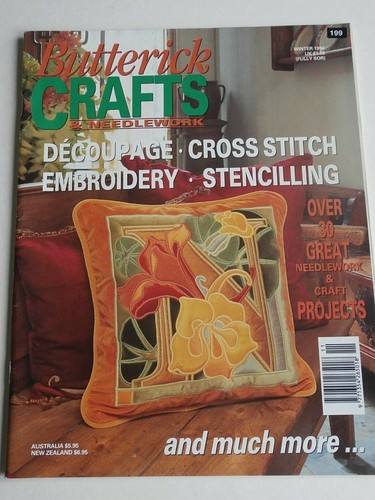 Butterick crafts needlework - crafts,