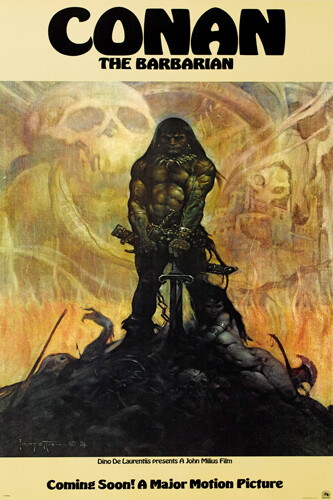 Conan barbaro locandina - il,