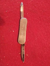 BENZINA "AQUILA" COLTELLO COLTELLINO KNIVE ANNI '50