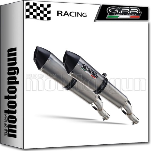 Scarico racing titanio gpr - racing,