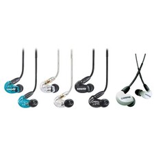 Per Shure SE215 Cuffie Professionali In Ear Sound IEM Monitor Auricolari Trasparenti