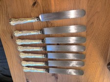 7 coltelli in argento sterling