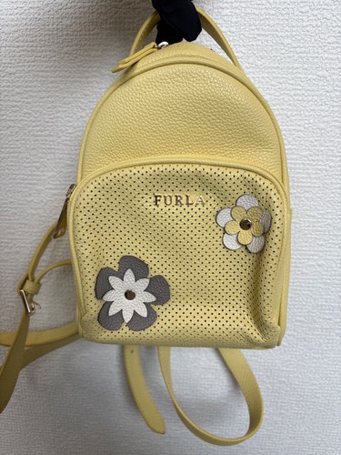 Furla zaino pelle applique - pelle,