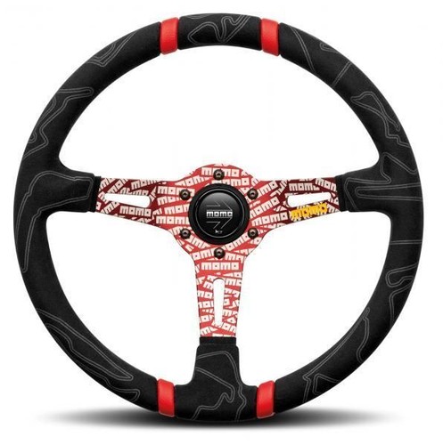 Momo volante ultra nero rosso - volante,