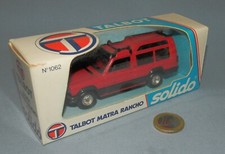 Solido 1/43 réf 1062 : Simca