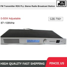 Trasmettitore FM 50W per Campus Trasmissione Auto Trasmettitore FM Autoradio