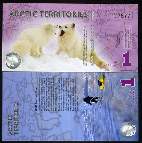 Arctic territories 1 2012 - $, 1,