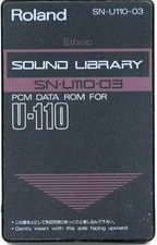 Roland SN-U110-03 Ethnic Sounds - Scheda Espansione U110 - PCM Originale