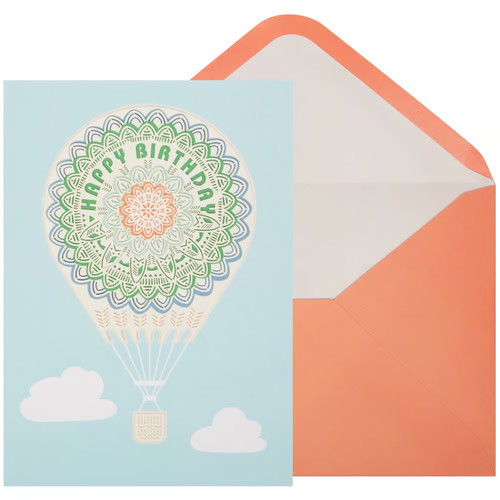 Biglietto compleanno poof - biglietto, di