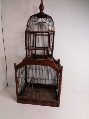 Antica gabbia per - uccellini, in