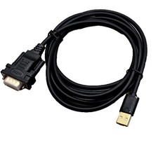 3Ft USB 2.0 (M) to RS232 9 Pin
