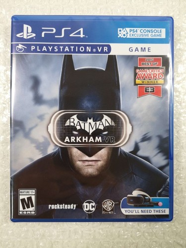 Batman arkham ps4 usa - arkham, vr