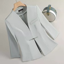 Giacca Donna Elegante Verde