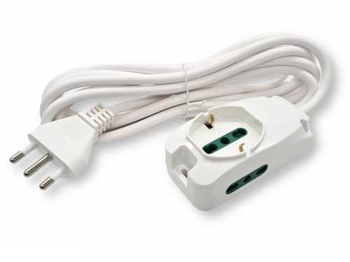 Multipresa elettrica bipasso - elettrica,