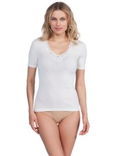 Maglia da donna lana e seta