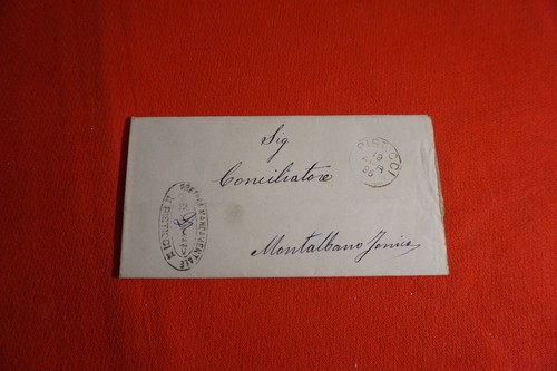 Storia postale piego - , d