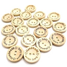  100 Pcs Bottoni Fatti Mano