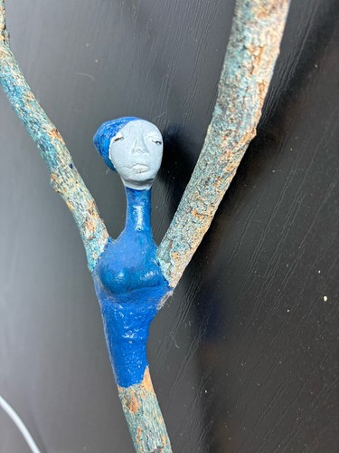 Scultura ramo arte popolare