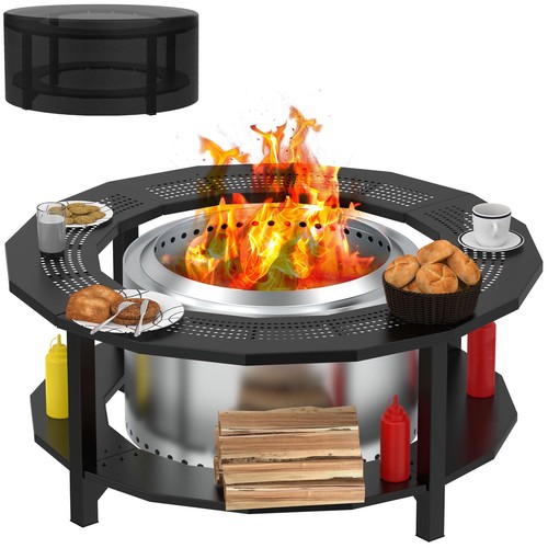 Fire pit surround - fire,