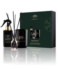 Aromatic 89 SET: Profumo per la casa, spray ambientale e candela profumata (scatola invernale)