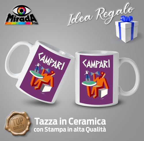 Tazza mug fortunato depero - tazza,