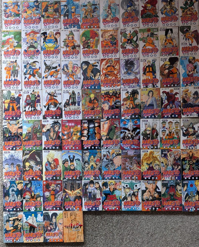 Naruto vol set - vol.1-72, completo