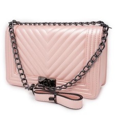 Borsa donna rosa tracolla