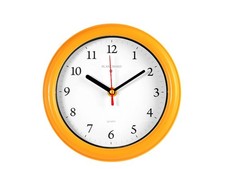 Orologio Parete Tondo Arancio