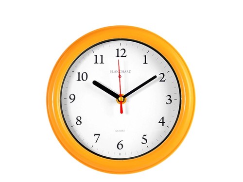 Orologio parete tondo - orologio, arancio