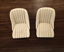 COPPIA SEDILI MERCEDES 300SL  ROADSTER 1/18 BURAGO TUNING O DIORAMA