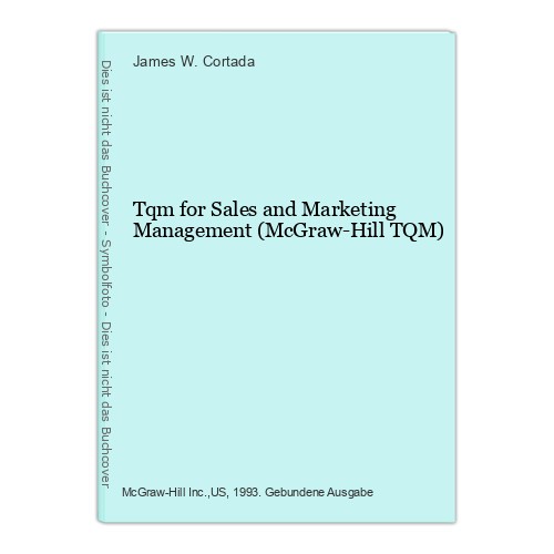 Tqm for sales - for, marketing