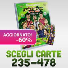Adrenalyn XL 2025/26 – Carte 235-478 - Base e Speciali – Scegli dalla Lista