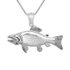 Argento Sterling Salmone Pesce