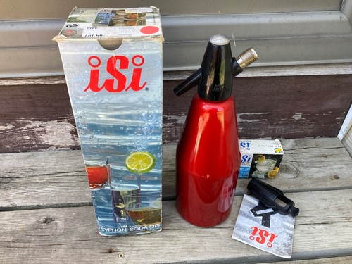 Vintage isi soda syphon - isi,
