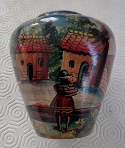 Vaso peruviano dipinto - peruviano, a