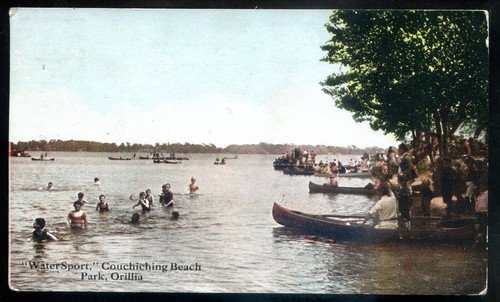 Cartolina orillia ontario 1907 - orillia,