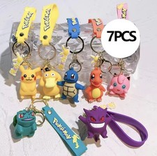 7 Portachiavi Pokemon - Vendo
