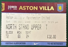 Biglietto partita Aston Villa