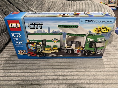 Lego cargo truck forklift - cargo,