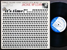 JACKIE MCLEAN It's Time! LP